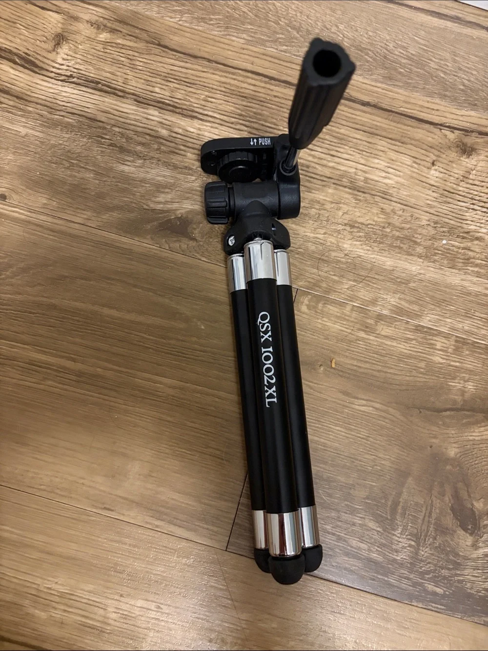 Compact Black Mini Tripod for Cameras